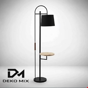 آباژور کنار سالنی مدرن مدل Arc-Shelf (آرک–شلف